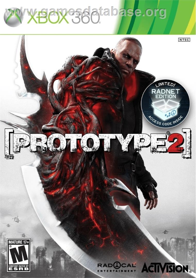 PROTOTYPE 2 - Microsoft Xbox 360 - Artwork - Box