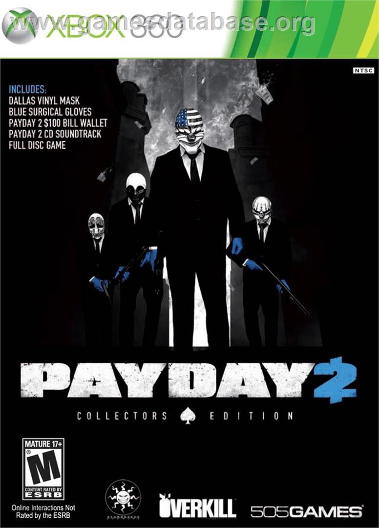 Payday 2 - Microsoft Xbox 360 - Artwork - Box
