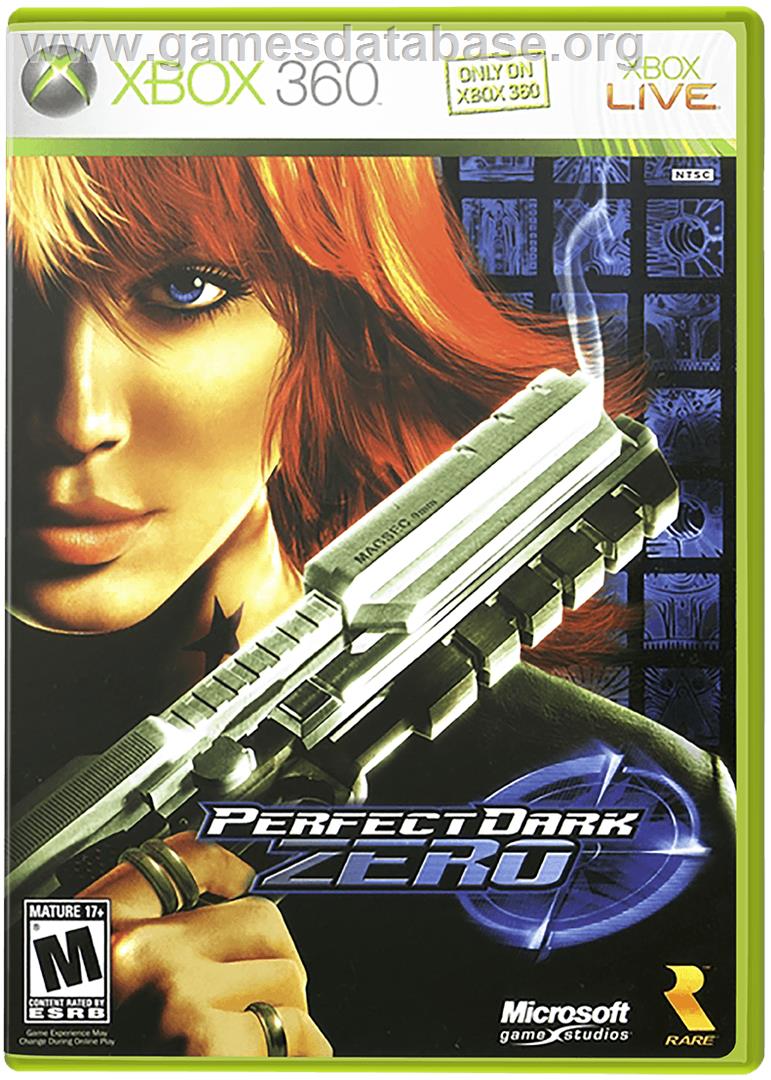 Perfect Dark Zero - Microsoft Xbox 360 - Artwork - Box
