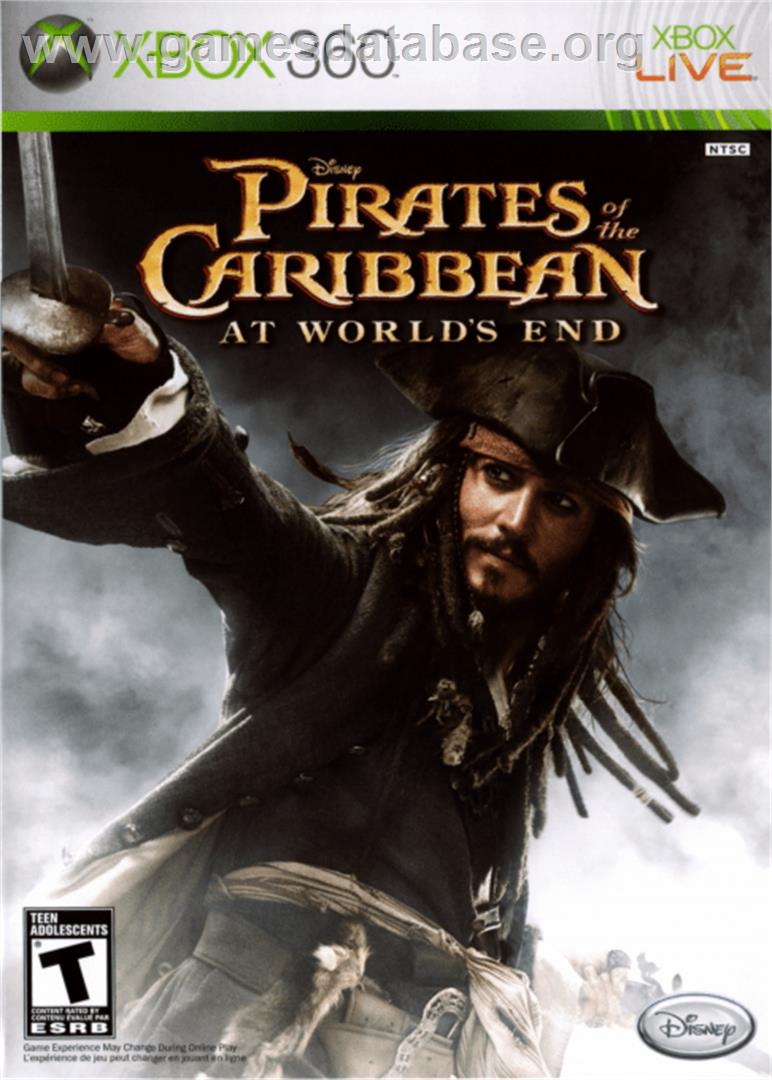 Pirates Des Caraïbes - Jusqu'au Bout Du Monde - Microsoft Xbox 360 - Artwork - Box