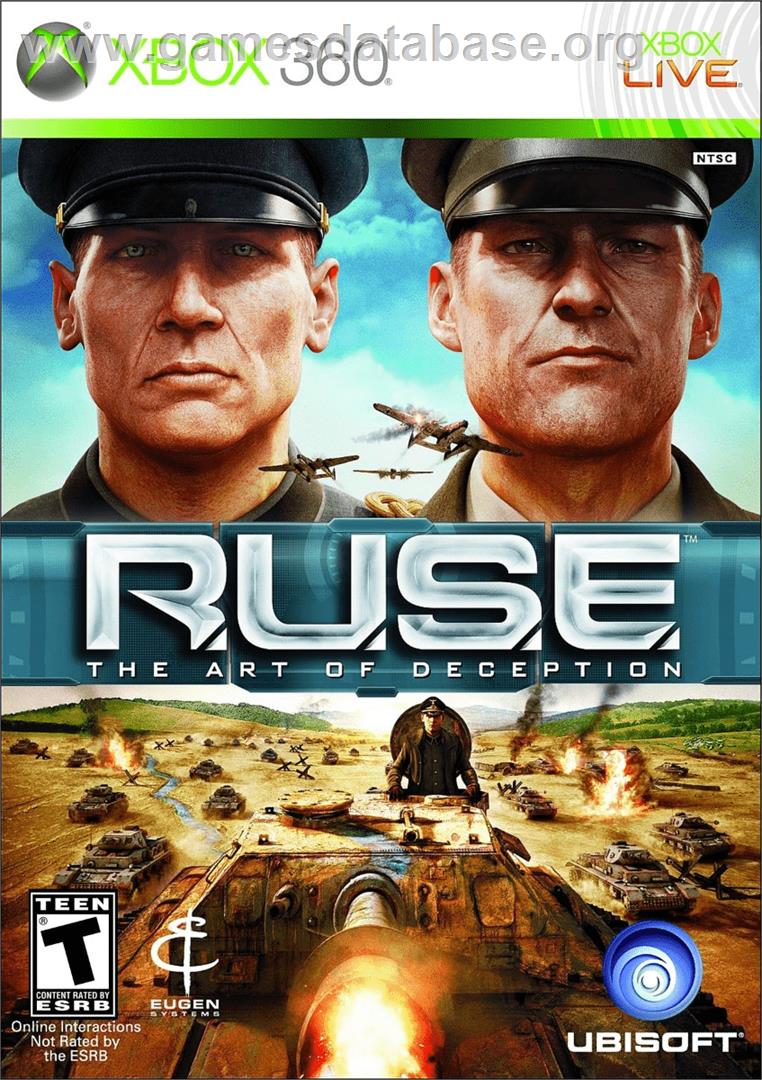 R.U.S.E. - Microsoft Xbox 360 - Artwork - Box