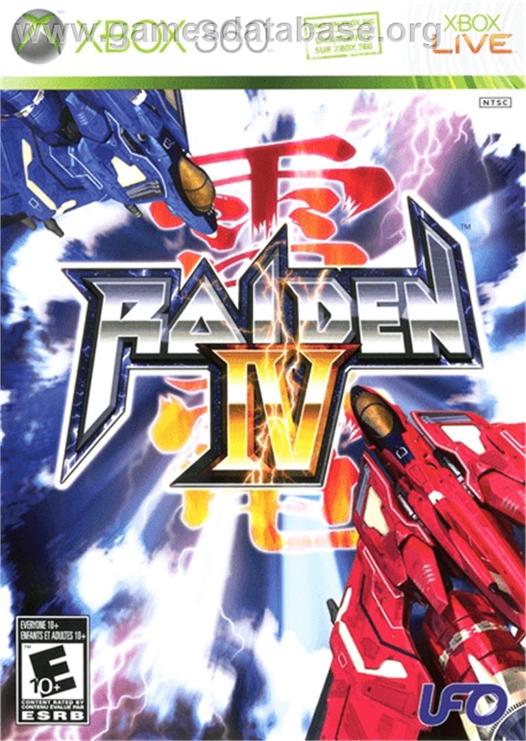 Raiden 4 - Microsoft Xbox 360 - Artwork - Box