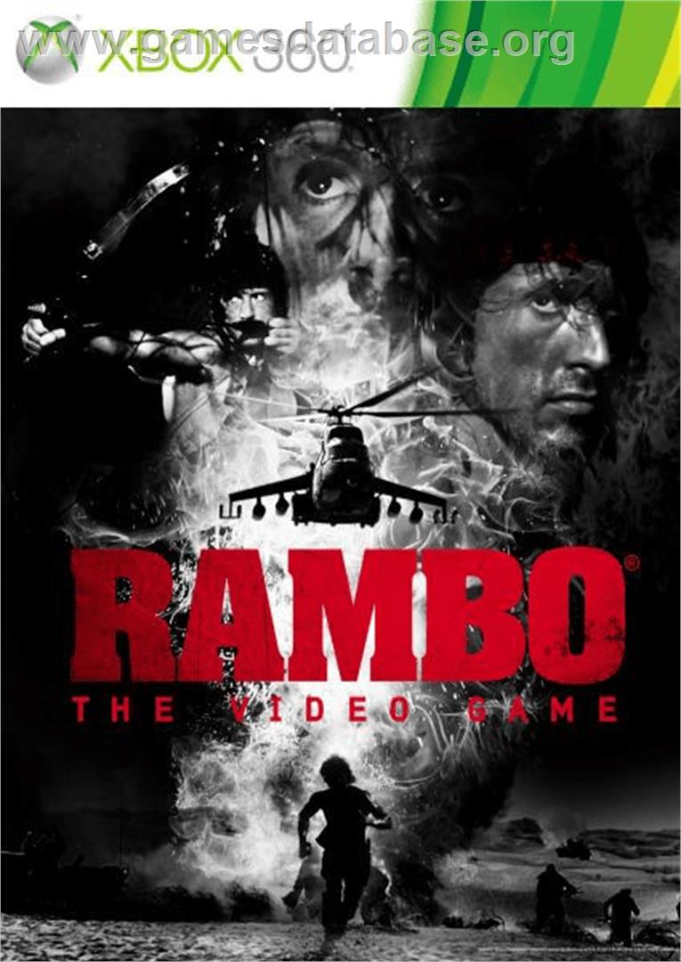 Rambo - The Video Game - Microsoft Xbox 360 - Artwork - Box