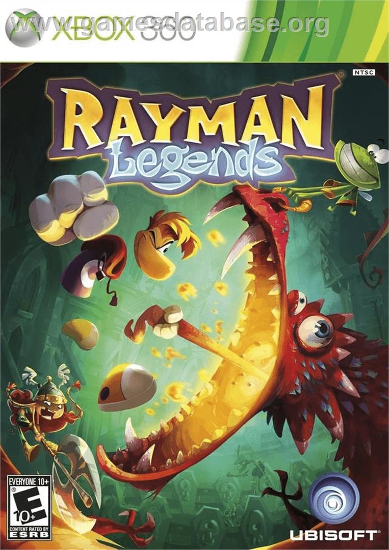 Rayman Legends - Microsoft Xbox 360 - Artwork - Box
