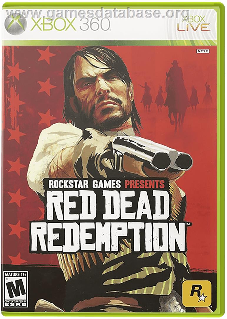 Red Dead Redemption - Microsoft Xbox 360 - Artwork - Box