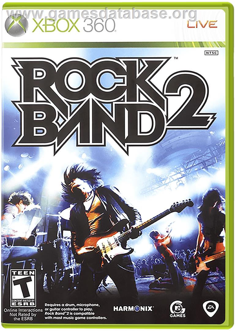 Rock Band 2 - Microsoft Xbox 360 - Artwork - Box