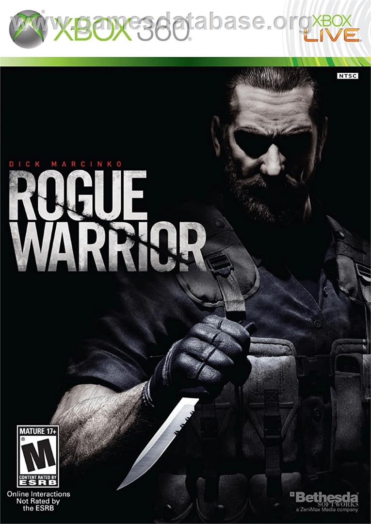 Rogue Warrior - Microsoft Xbox 360 - Artwork - Box