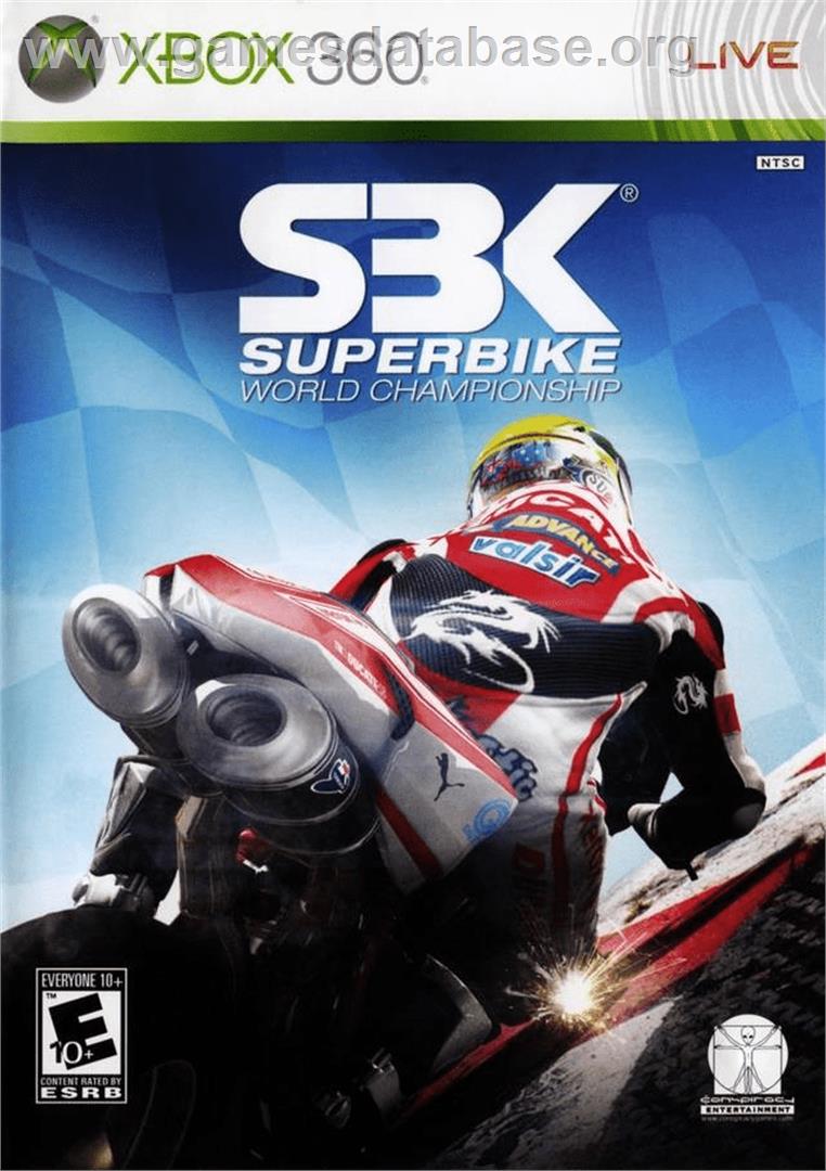 SBK - Superbike World Championship - Microsoft Xbox 360 - Artwork - Box