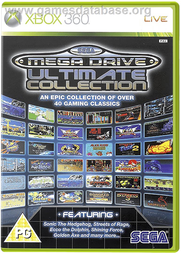 SEGA MEGA DRIVE UC - Microsoft Xbox 360 - Artwork - Box