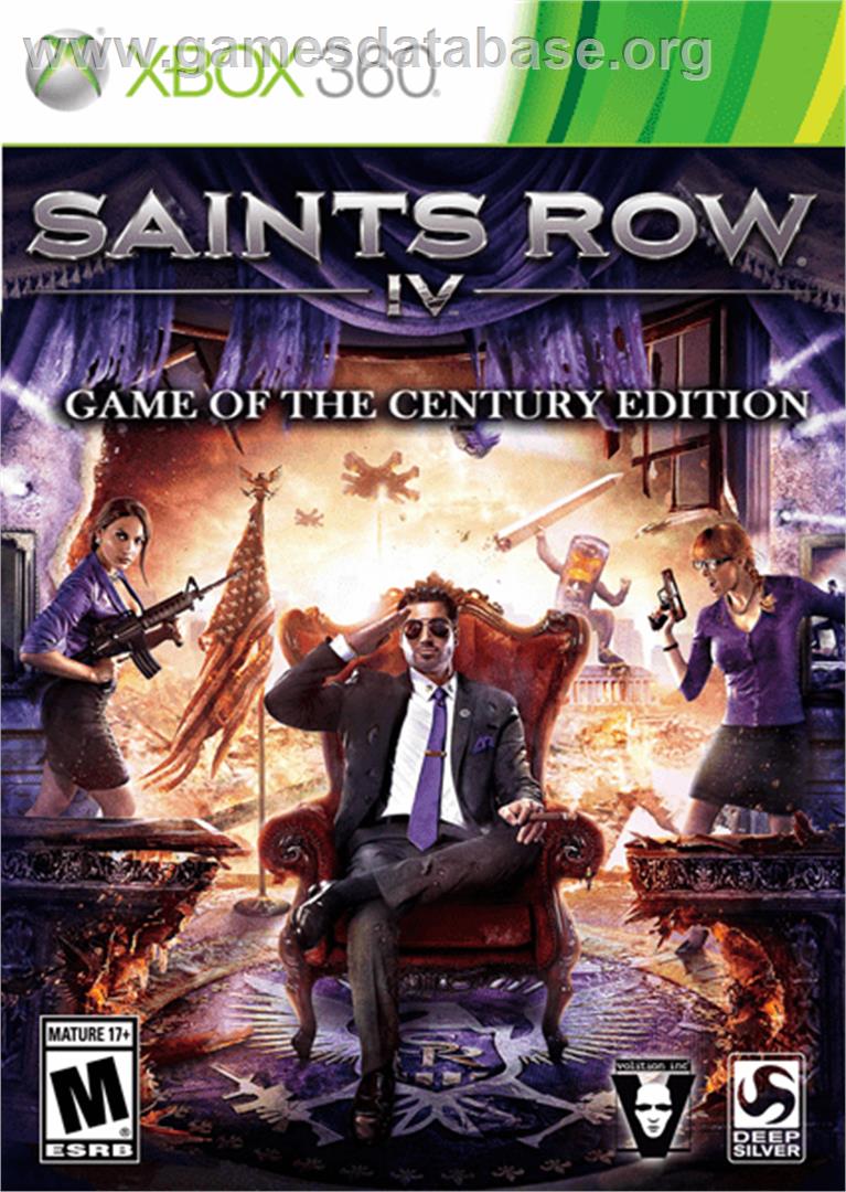 Saints Row 4 - Microsoft Xbox 360 - Artwork - Box