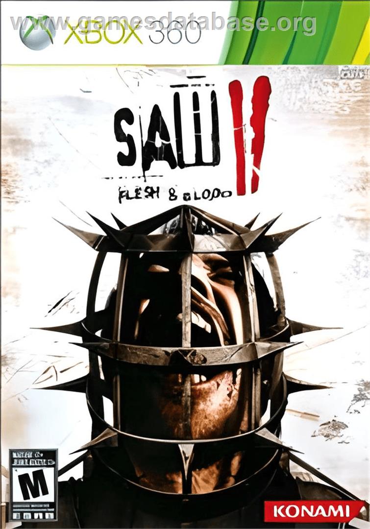 Saw 2 - Flesh And Blood - Microsoft Xbox 360 - Artwork - Box