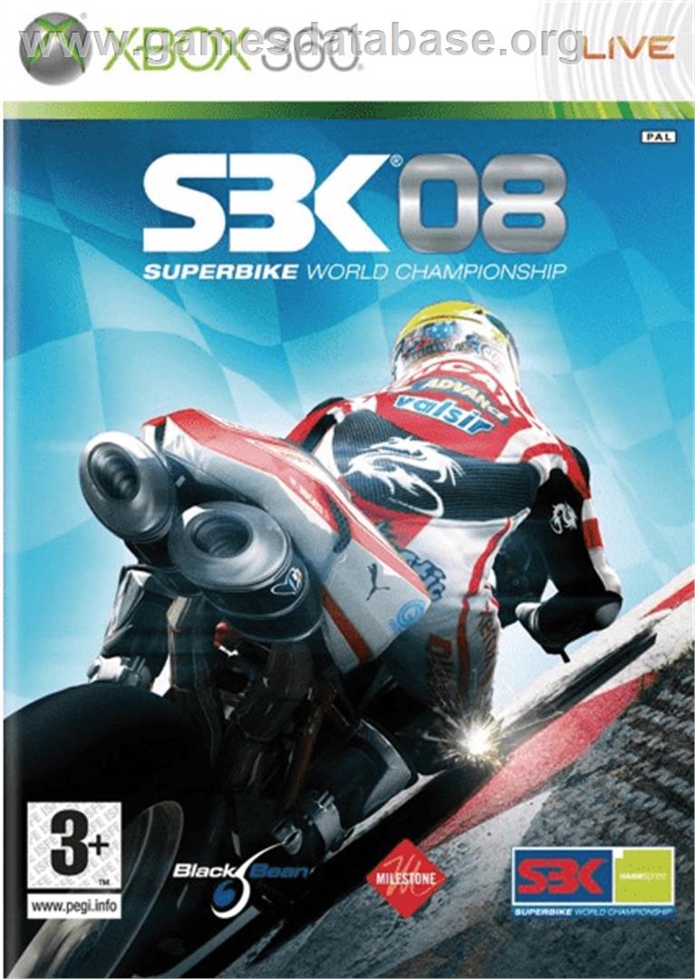 Sbk 08 - Superbike World Championship - Microsoft Xbox 360 - Artwork - Box