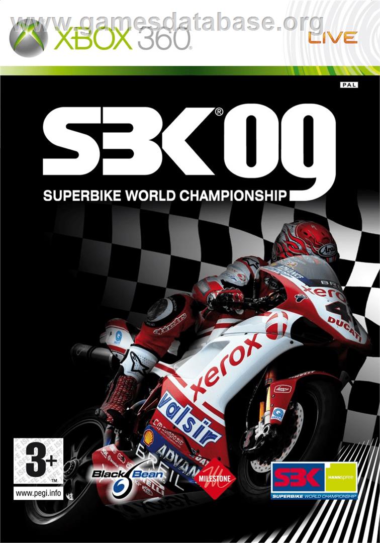 Sbk 09 - Superbike World Championship - Microsoft Xbox 360 - Artwork - Box