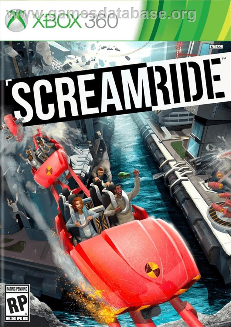 Screamride - Microsoft Xbox 360 - Artwork - Box