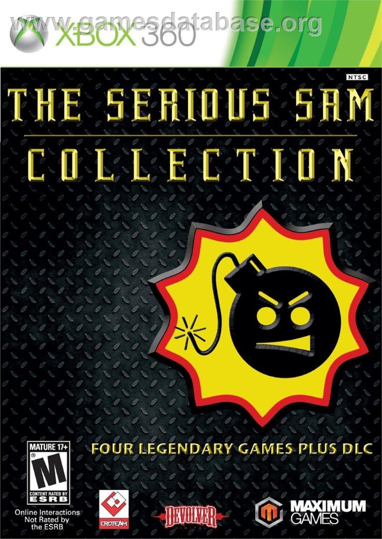 Serious Sam Collection, The - Microsoft Xbox 360 - Artwork - Box