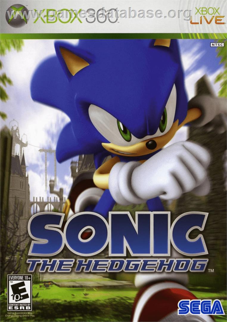 Sonic The Hedgehog 2006 - Microsoft Xbox 360 - Artwork - Box