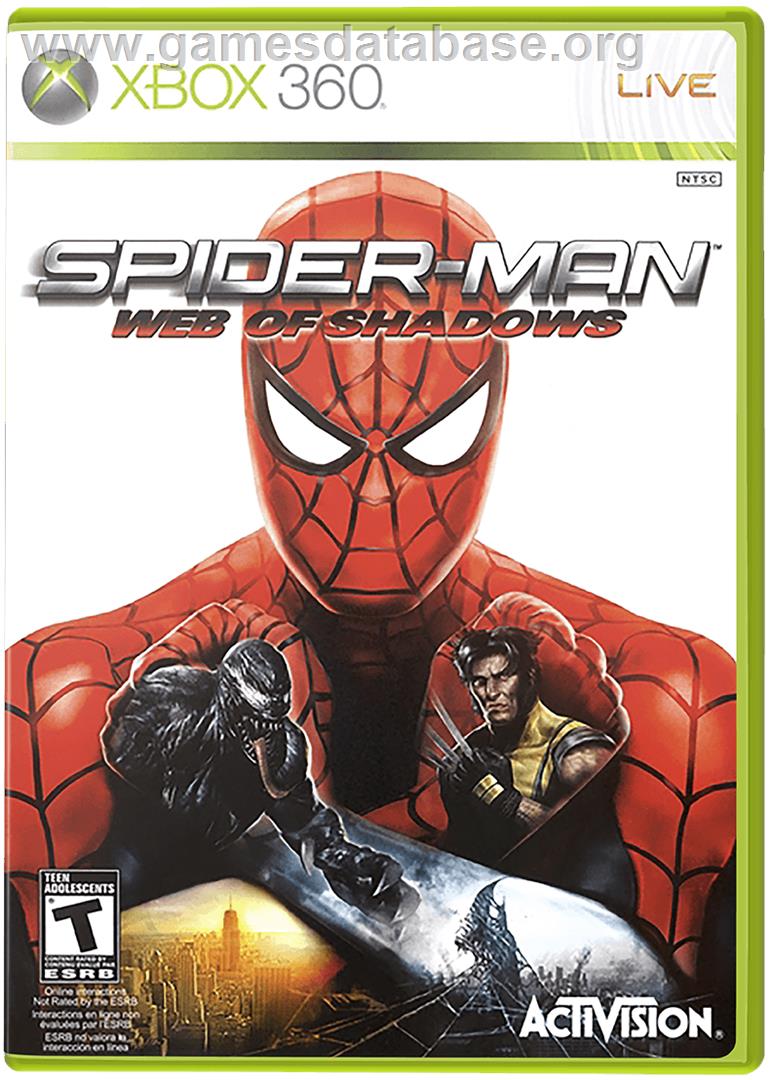 Spidey: Web of Shadows - Microsoft Xbox 360 - Artwork - Box