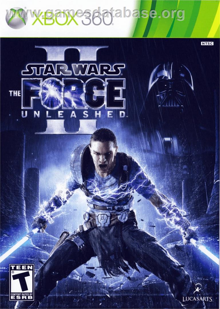 Star Wars - The Force Unleashed II - Microsoft Xbox 360 - Artwork - Box