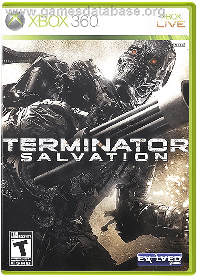 Terminator Salvation - Microsoft Xbox 360 - Artwork - Box