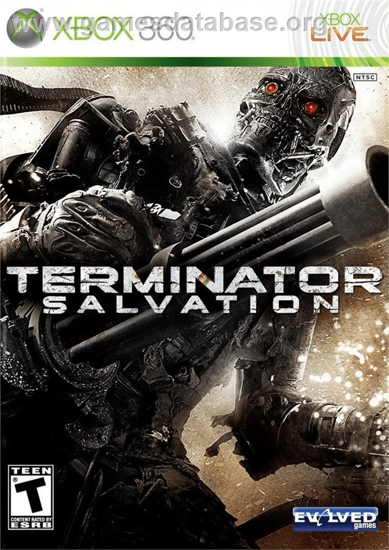 Terminator Salvation - Microsoft Xbox 360 - Artwork - Box