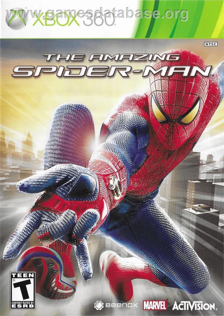 The Amazing Spider-Man - Microsoft Xbox 360 - Artwork - Box