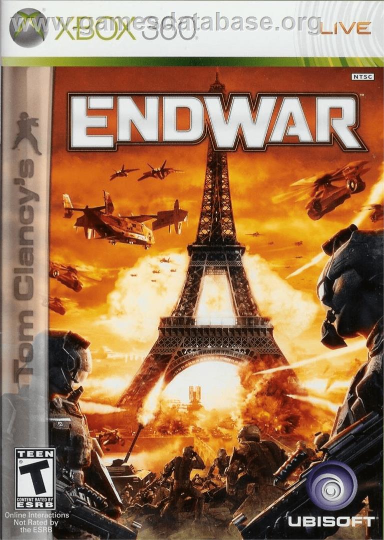 Tom Clancy's Endwar - Microsoft Xbox 360 - Artwork - Box