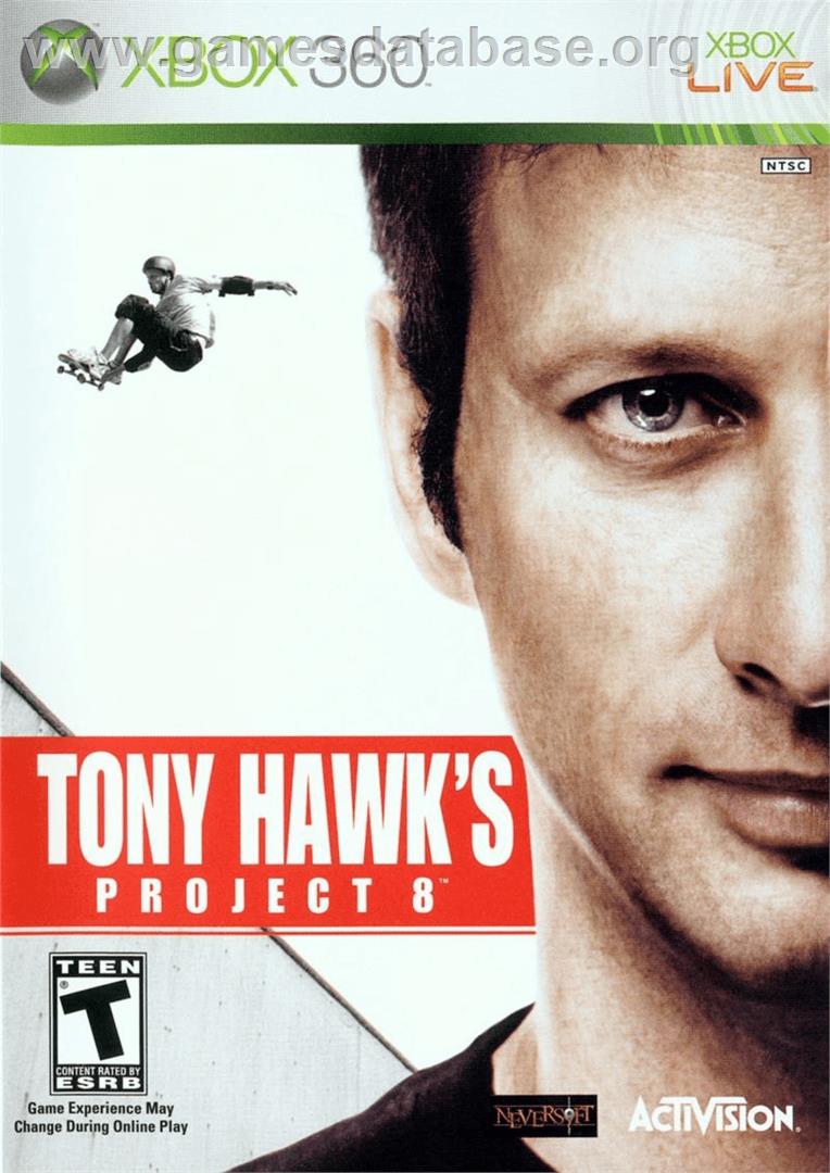 Tony Hawk's Project 8 - Microsoft Xbox 360 - Artwork - Box
