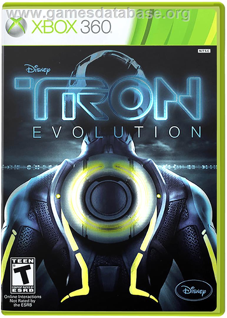 Tron: Evolution - Microsoft Xbox 360 - Artwork - Box