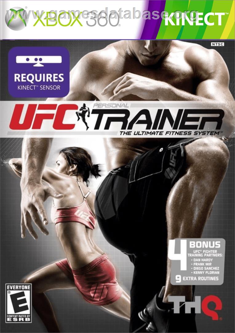 Ufc Personal Trainer - The Ultimate Fitness System - Microsoft Xbox 360 - Artwork - Box