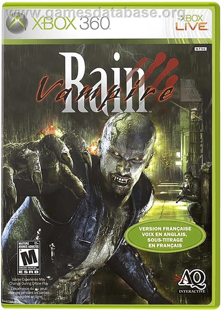 Vampire Rain - Microsoft Xbox 360 - Artwork - Box