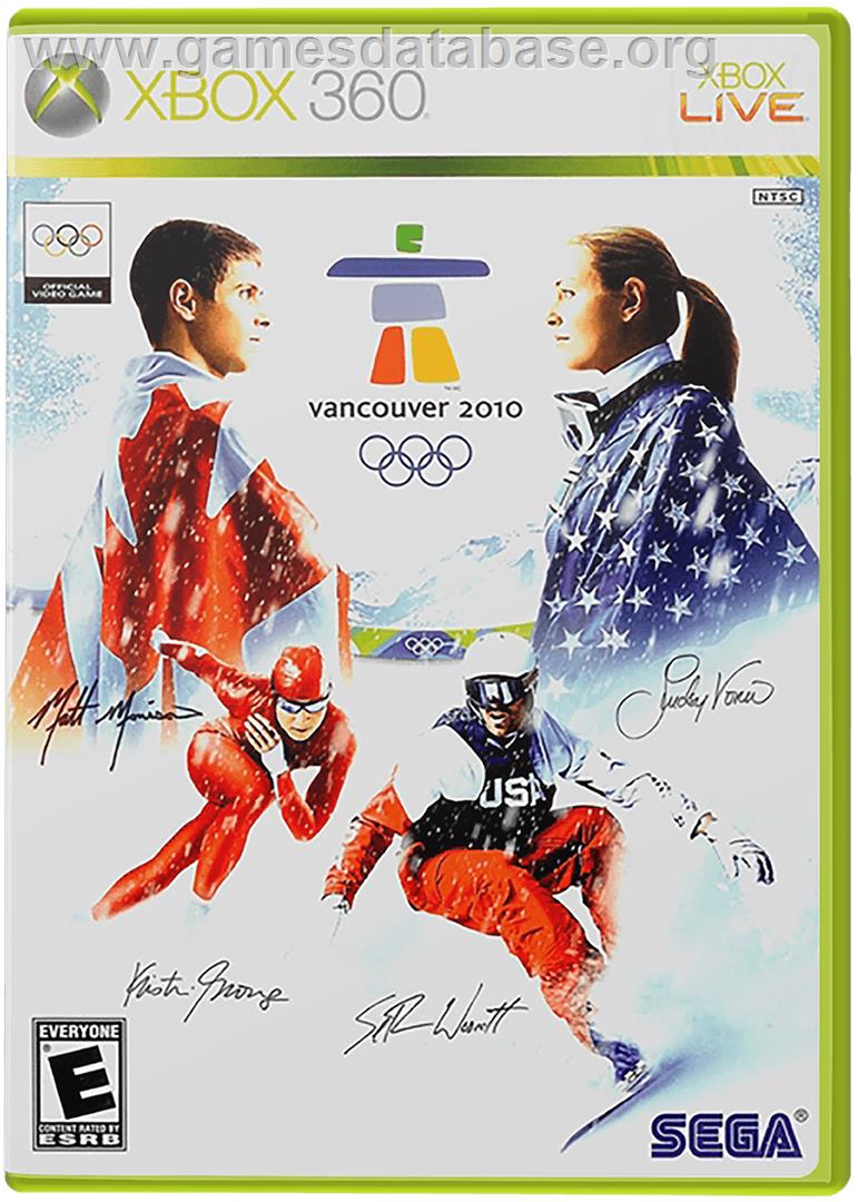 Vancouver 2010 - Microsoft Xbox 360 - Artwork - Box