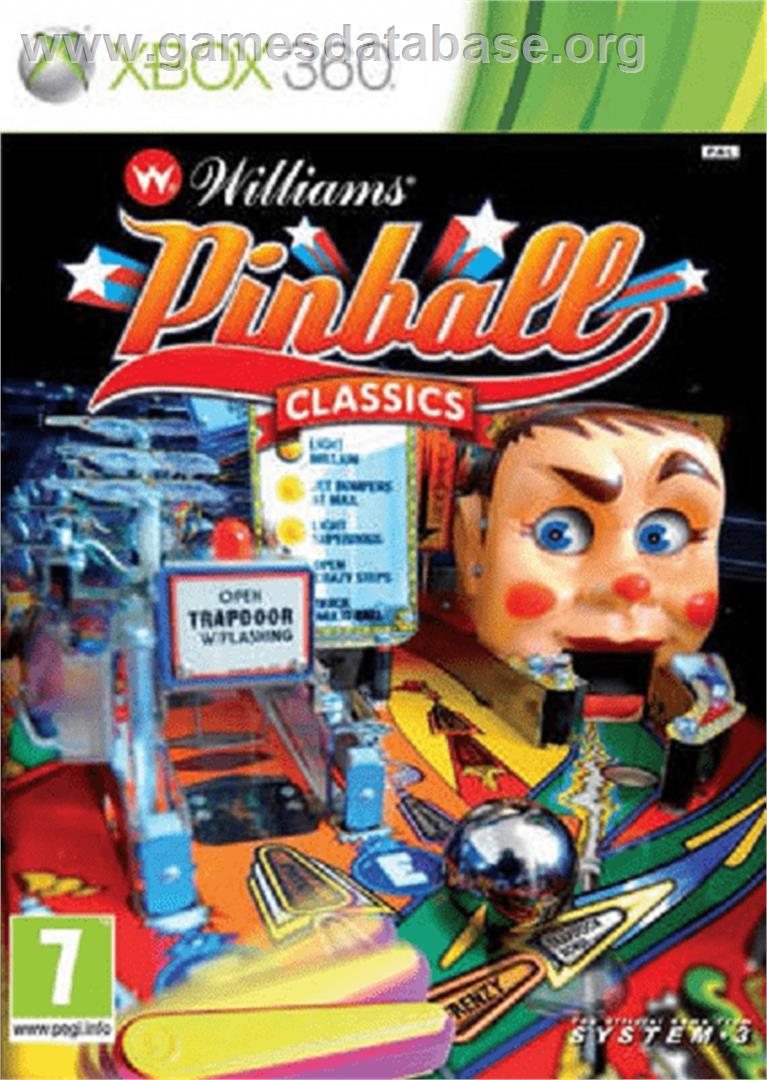 Williams Pinball Classics - Microsoft Xbox 360 - Artwork - Box
