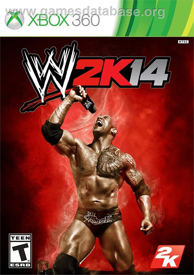 Wwe 2k14 - Microsoft Xbox 360 - Artwork - Box