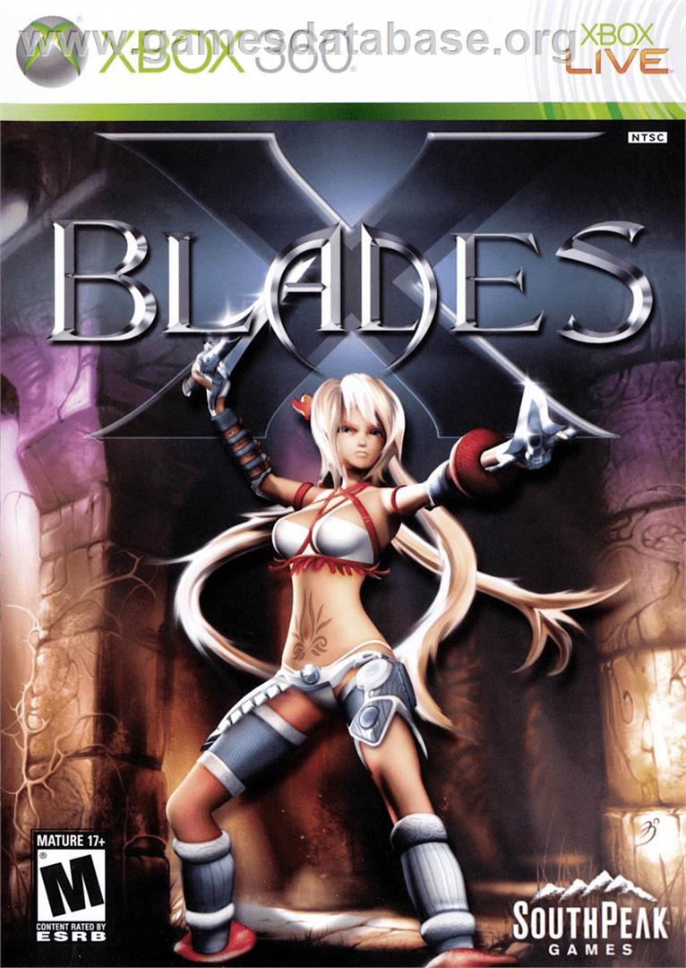 X-blades - Microsoft Xbox 360 - Artwork - Box