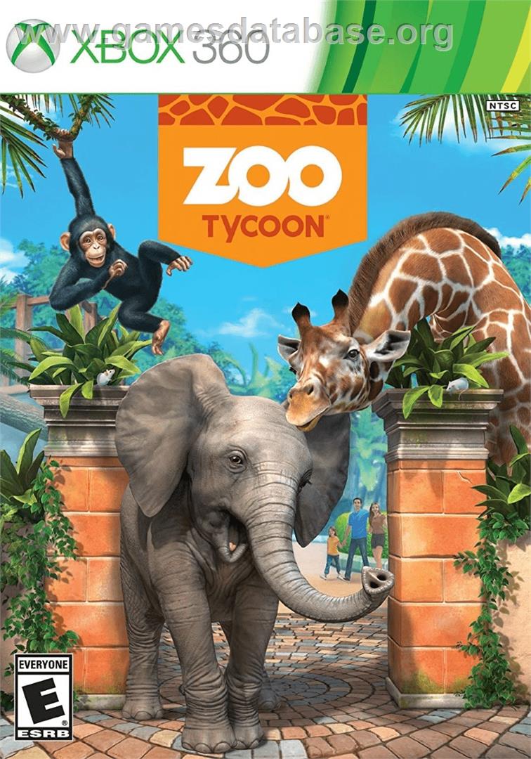 Zoo Tycoon - Microsoft Xbox 360 - Artwork - Box