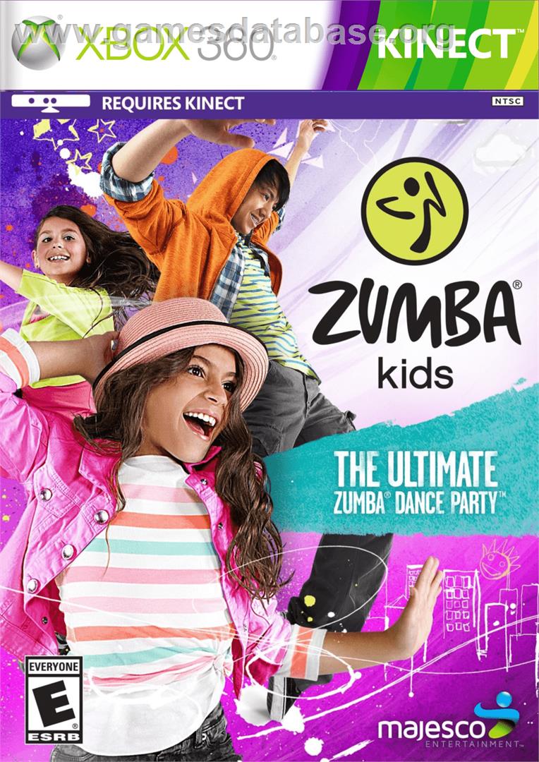 Zumba Kids - Microsoft Xbox 360 - Artwork - Box