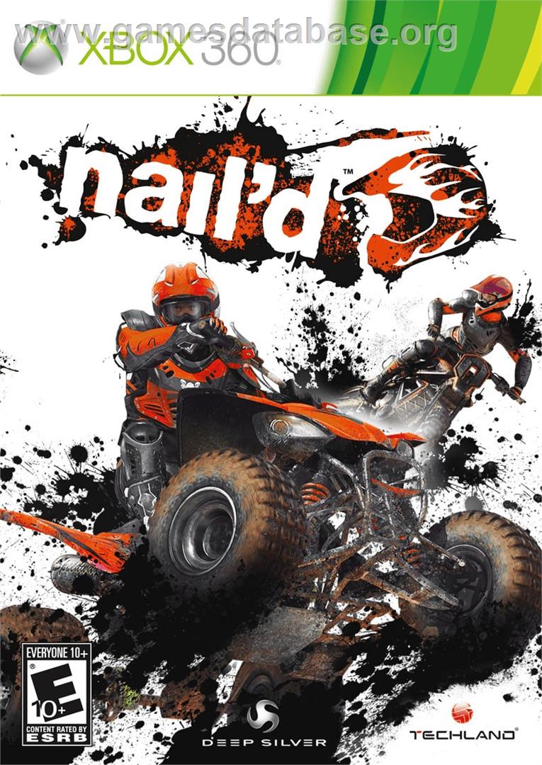 nail'd - Microsoft Xbox 360 - Artwork - Box