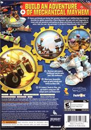 Box back cover for Banjo-kazooie - Nuts And Bolts on the Microsoft Xbox 360.