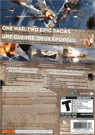 Box back cover for Battlestations - Pacific on the Microsoft Xbox 360.