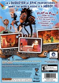 Box back cover for Cloudy with a Chance of Meatballs on the Microsoft Xbox 360.