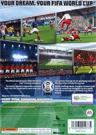 Box back cover for Coupe Du Monde De La Fifa 2006 on the Microsoft Xbox 360.
