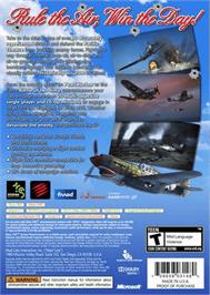 Box back cover for Damage Inc. - Pacific Squadron WWII on the Microsoft Xbox 360.
