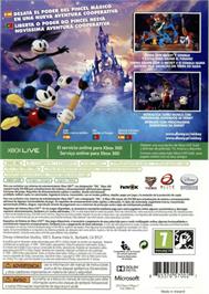 Box back cover for Disney Epic Mickey 2: The Power of Two on the Microsoft Xbox 360.