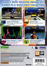 Box back cover for Dreamcast Collection on the Microsoft Xbox 360.
