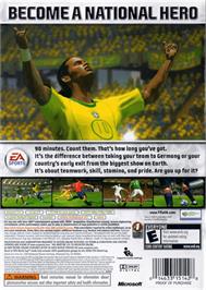 Box back cover for Fifa 06 - En Route Pour La Coupe Du Monde on the Microsoft Xbox 360.