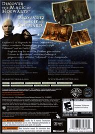 Box back cover for Harry Potter Et L'ordre Du Phénix on the Microsoft Xbox 360.