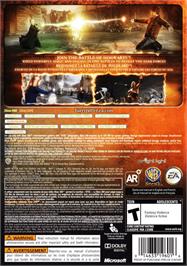 Box back cover for Harry Potter Et Les Reliques De La Mort - Deuxième Partie on the Microsoft Xbox 360.