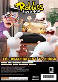 Box back cover for Lapins Crétins Invasion - La Série Télé Interactive, Les on the Microsoft Xbox 360.