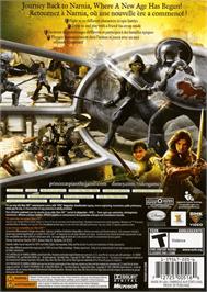 Box back cover for Monde De Narnia - Chapitre 2 - Le Prince Caspian, Le on the Microsoft Xbox 360.