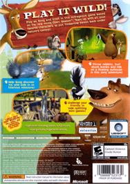 Box back cover for Open Season on the Microsoft Xbox 360.